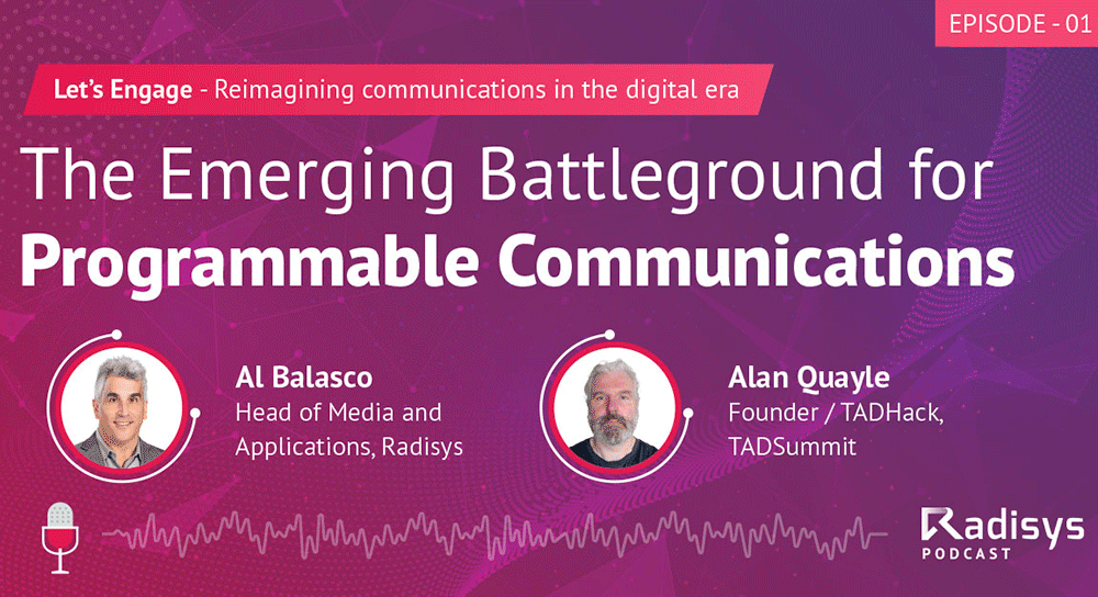 The inaugural episode of @Radisys' Let's Engage #podcast is live now!