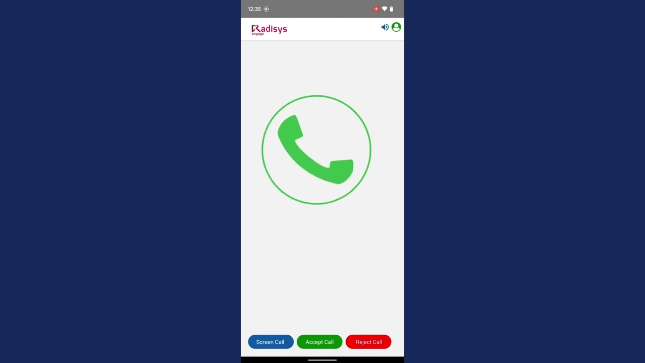 Radisys Engage Live Call Screening Video